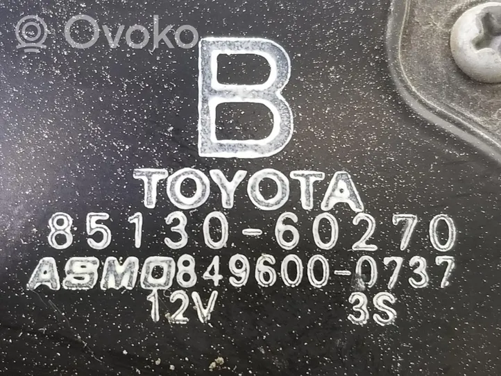 Toyota Land Cruiser (J120) Motorino del tergicristallo del lunotto posteriore 8513060270
