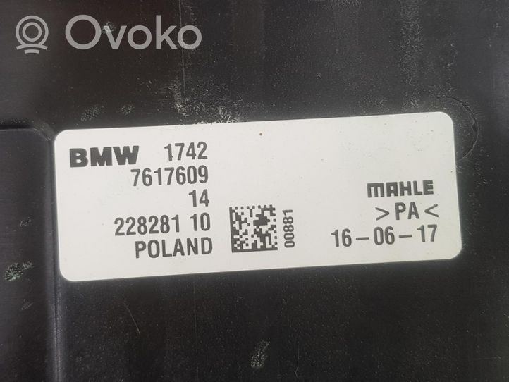 BMW X1 F48 F49 Jäähdyttimen jäähdytinpuhallin 17427617609