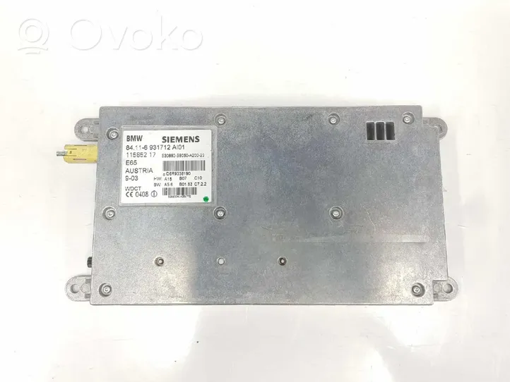 BMW 1 E81 E87 Amplificatore 84116931712