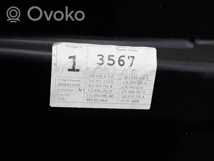 Volkswagen Touareg I Etuoven sähkökäyttöinen ikkunan nostin 1F0035411G