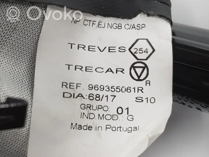 Renault Captur Revêtement pommeau de levier de vitesses cuir 328658370R