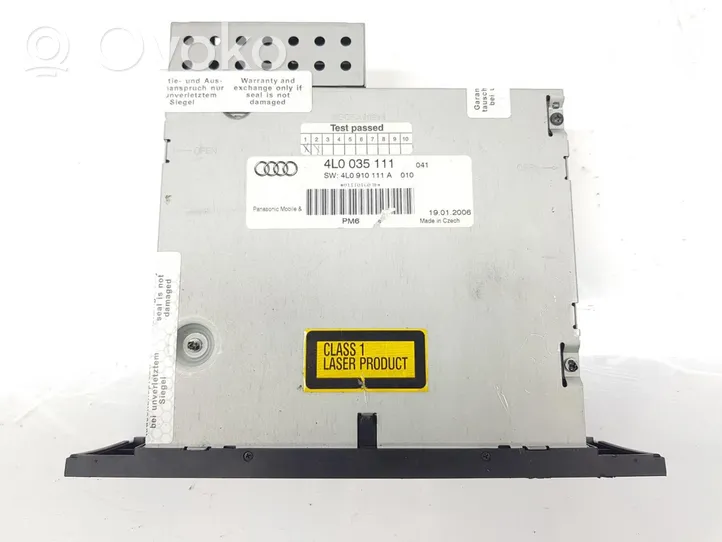 Audi Q7 4M Unità principale autoradio/CD/DVD/GPS 4L0035111