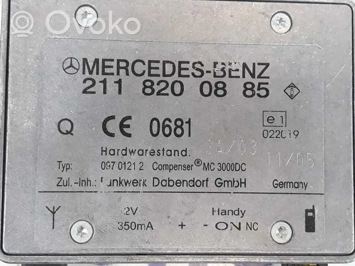 Mercedes-Benz CLC CL203 Wzmacniacz audio 2118200885