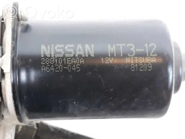 Nissan 370Z Motor y varillaje del limpiaparabrisas delantero 288101EA0A