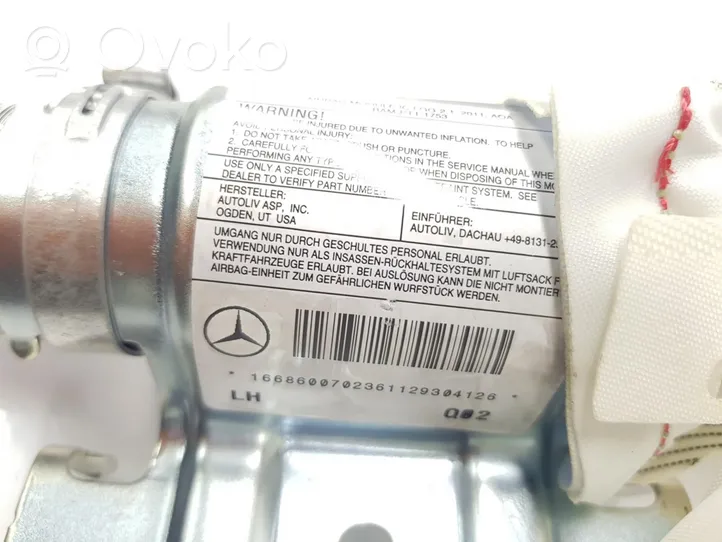 Mercedes-Benz ML AMG W166 Kurtyna airbag A1668600702