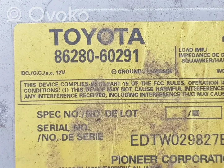 Toyota Land Cruiser (J120) Garso stiprintuvas 8628060291