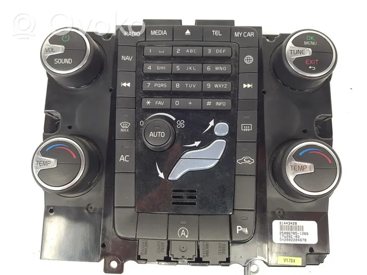 Volvo XC60 Interruttore/pulsante di controllo multifunzione 31443428