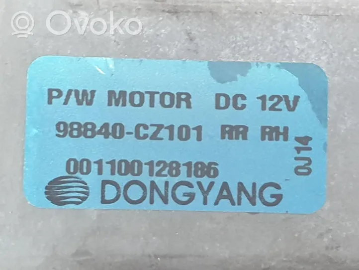 SsangYong Korando Motorino alzacristalli della portiera posteriore 881223400