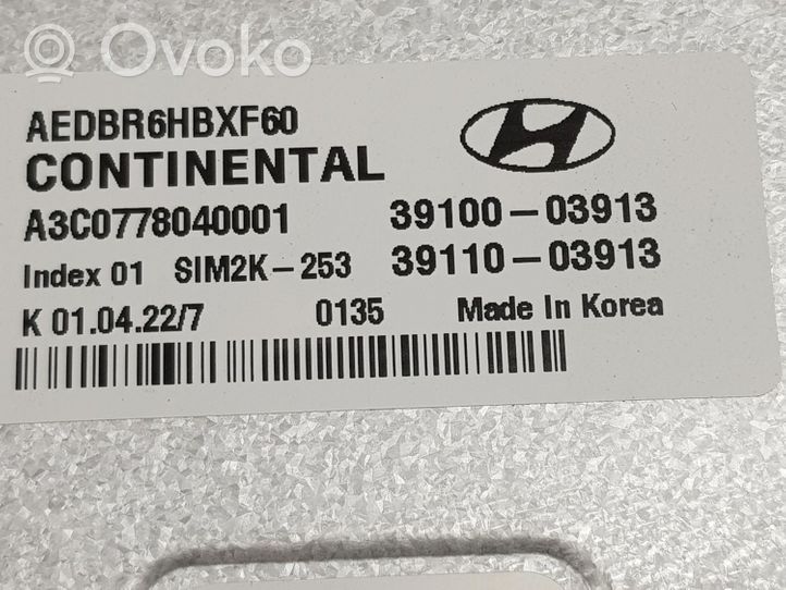 Hyundai Ioniq Sterownik / Moduł ECU 3910003913