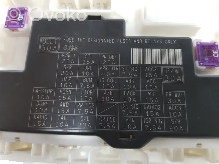 Suzuki SX4 S-Cross Module de fusibles 3671061M00