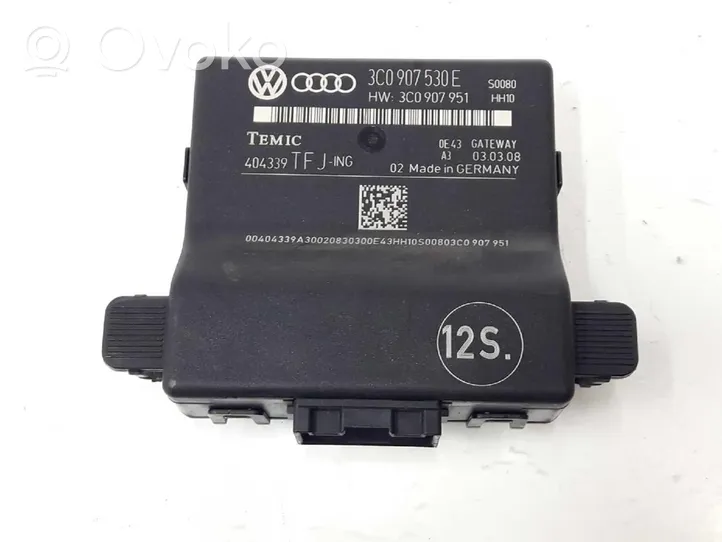 Volkswagen PASSAT B6 Moduł sterowania Gateway 3C0907530E