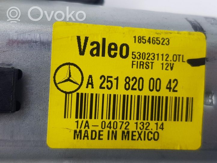 Mercedes-Benz ML AMG W166 Galinio stiklo valytuvo varikliukas A2518200042