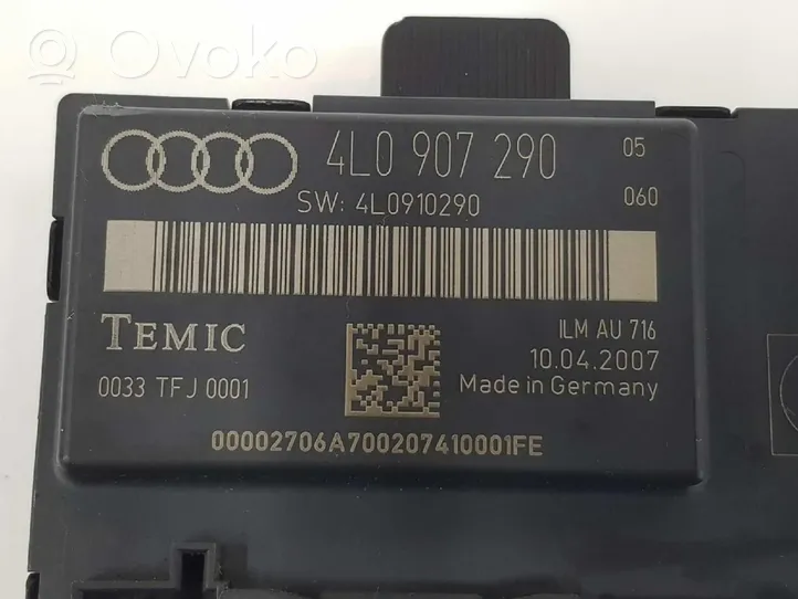 Audi Q7 4M Centralina/modulo chiusura centralizzata portiere 4L0907290