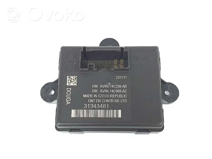 Volvo S60 Door central lock control unit/module 31343481