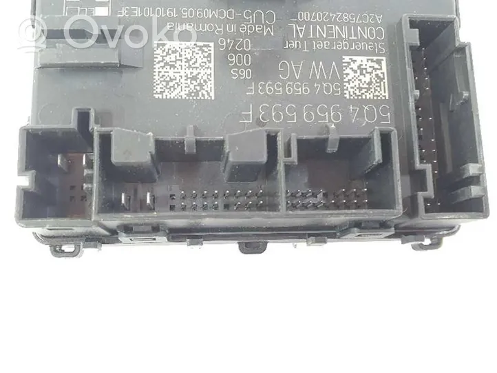 Volkswagen Crafter Centrālās atslēgas vadības bloks 5Q4959593F
