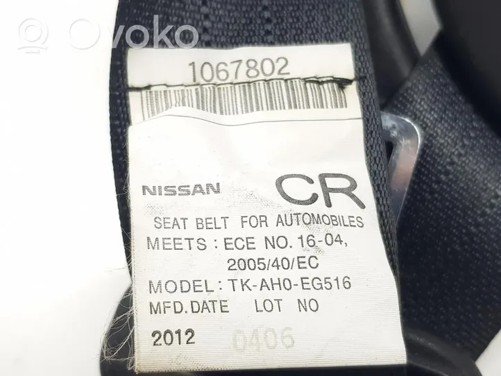 Infiniti FX Ceinture de sécurité arrière 888451CX0D