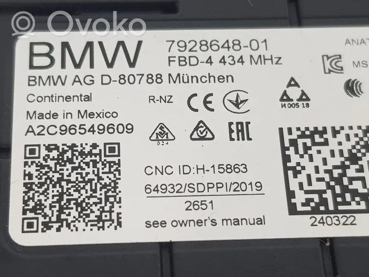 BMW X3 G01 Altre centraline/moduli 7928648