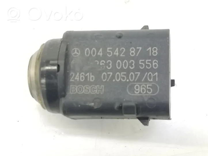 Mercedes-Benz CLS C218 AMG Parkošanās (PDC) sensors (-i) A0045428718