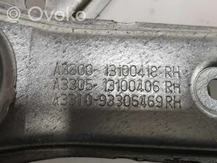 Opel Astra H El. lango pakėlimo mechanizmas be varikliuko 93178696