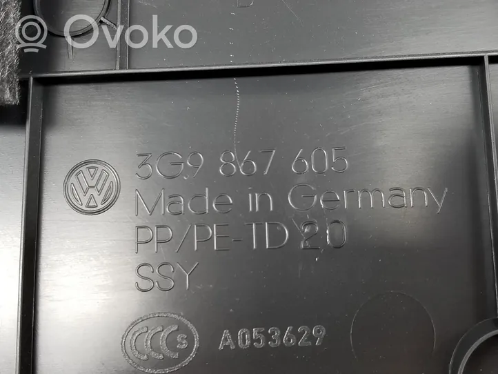 Volkswagen Passat Alltrack Muu vararenkaan verhoilun elementti 3G9867605
