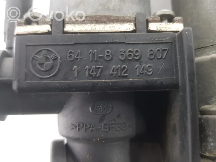 BMW X3 E83 Šildymo radiatoriaus vožtuvas (-ai) (kiaušiniai) 64118369807