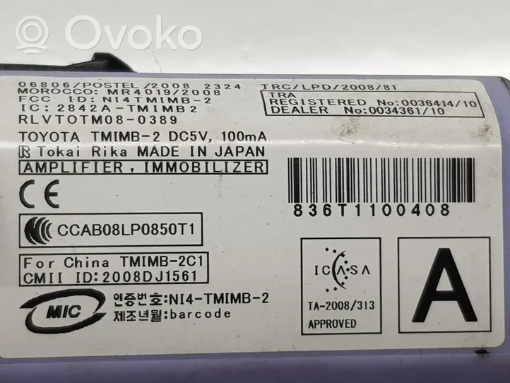 Toyota Land Cruiser (J120) Moottorin start-stop-painike/kytkin 8961130061