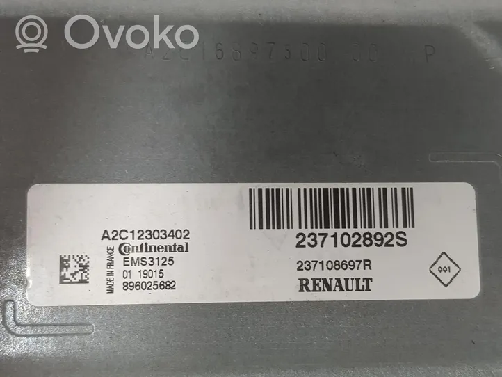 Dacia Logan II Sterownik / Moduł ECU 237102892S