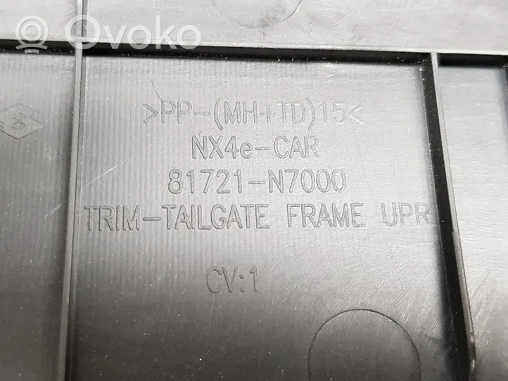 Hyundai Tucson TL Muu vararenkaan verhoilun elementti 81711N7000