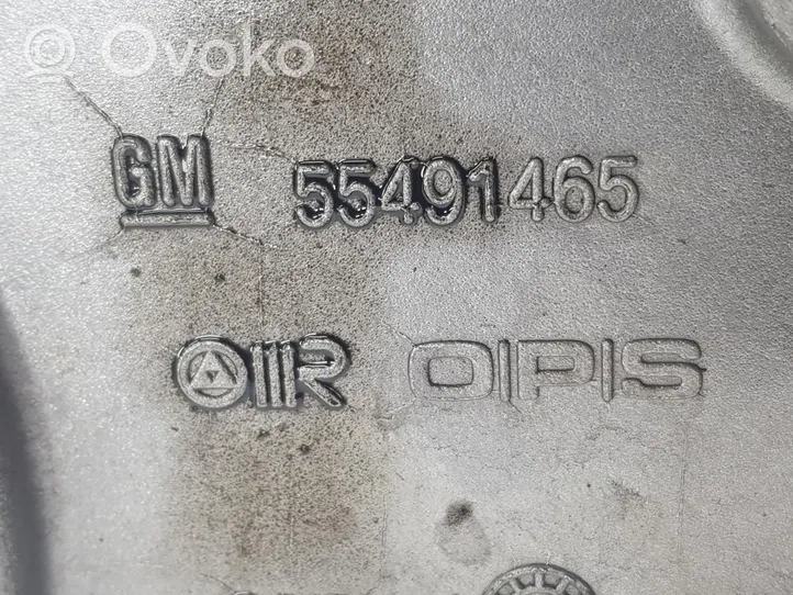 Opel Zafira C Osłona łańcucha rozrządu 55574203