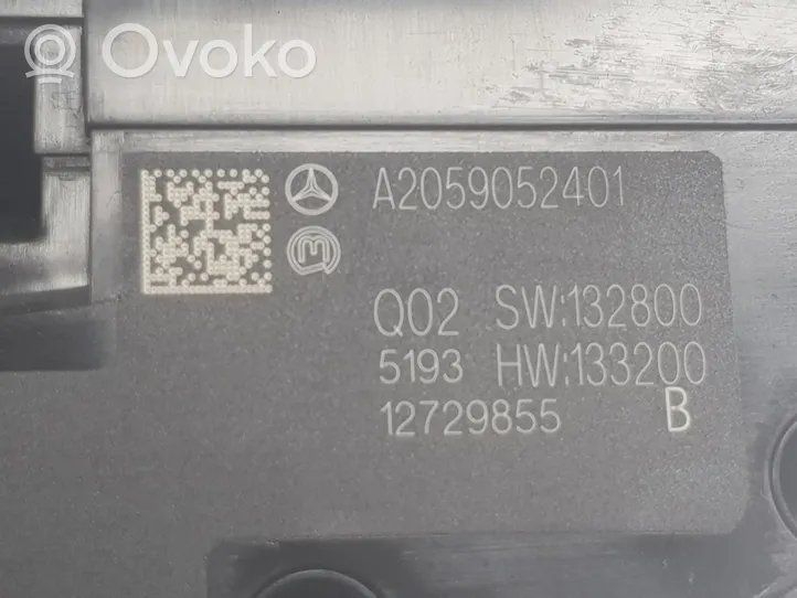 Mercedes-Benz C W205 Interrupteur / bouton multifonctionnel A2059052401