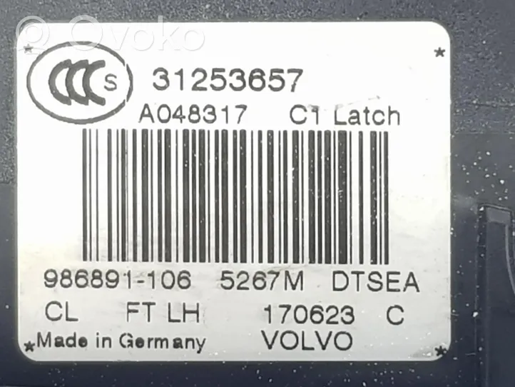 Volvo XC60 Serratura portiera anteriore 31253657