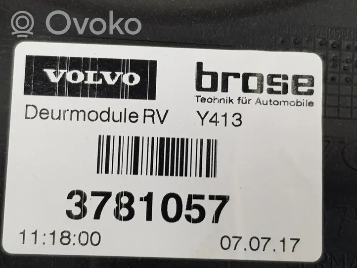 Volvo XC60 Alzacristalli elettrico della portiera anteriore 30753328