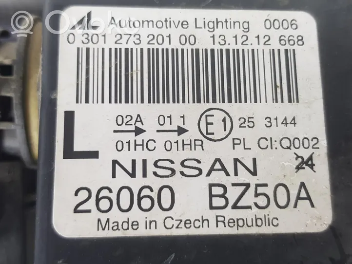 Nissan NV400 Etu-/Ajovalo 26060BZ50A