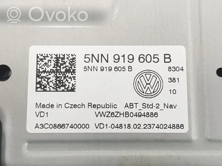 Volkswagen T-Roc Monitori/näyttö/pieni näyttö A3C0866740000