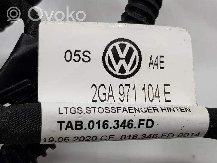 Volkswagen T-Roc Pysäköintitutkan anturin johtosarja (PDC) 2GA971104E