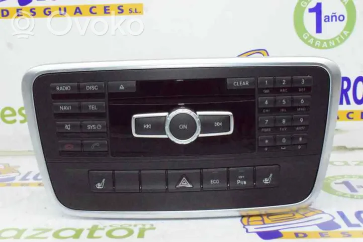 Mercedes-Benz CLA C117 X117 W117 Radio/CD/DVD/GPS-pääyksikkö A2469000212