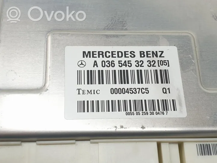 Mercedes-Benz CLS C218 AMG Inne komputery / moduły / sterowniki A0365453232