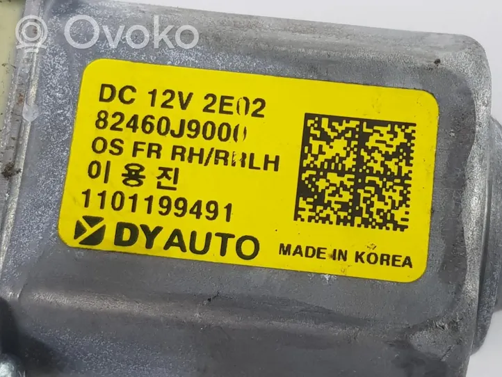 Hyundai Kona I Priekinis varikliukas langų pakėlėjo 82460J9000