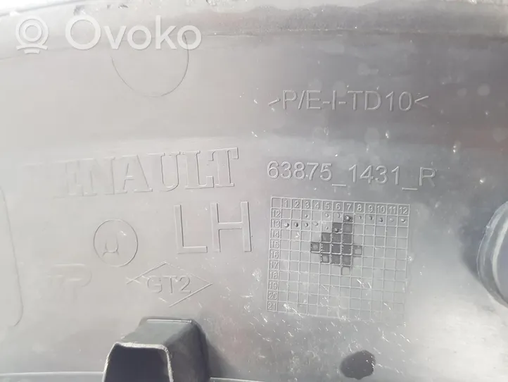 Dacia Sandero Priekinės arkos apdaila 638751431R