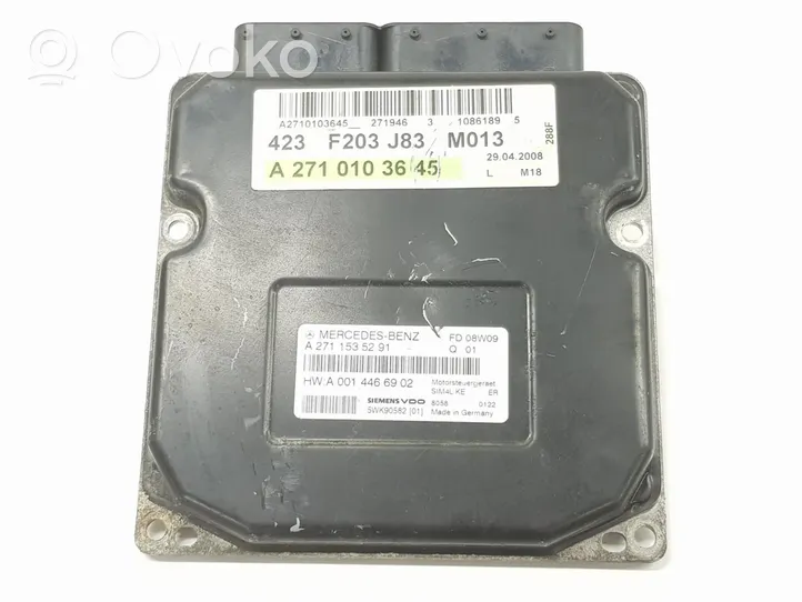 Mercedes-Benz CLC CL203 Calculateur moteur ECU A2711535291