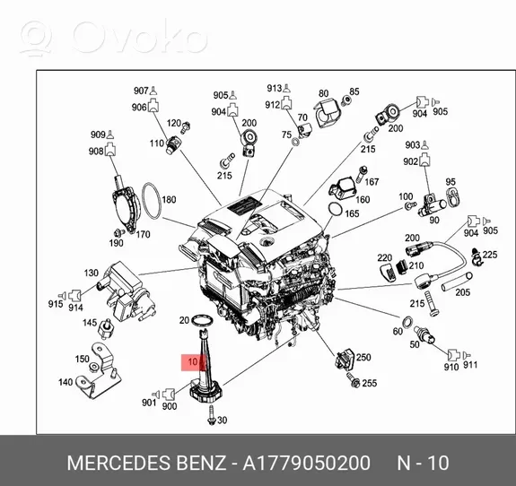 Mercedes-Benz E W213 Sensore livello dell’olio 