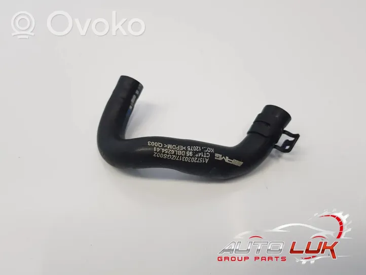 Mercedes-Benz GLS X166 Engine coolant pipe/hose A1572030317