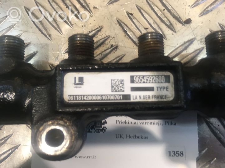 Peugeot 308 Tuyau de conduite principale de carburant 9654592680