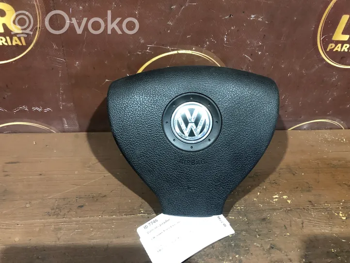 Volkswagen Touran I Poduszka powietrzna Airbag kierownicy 5N0880201A