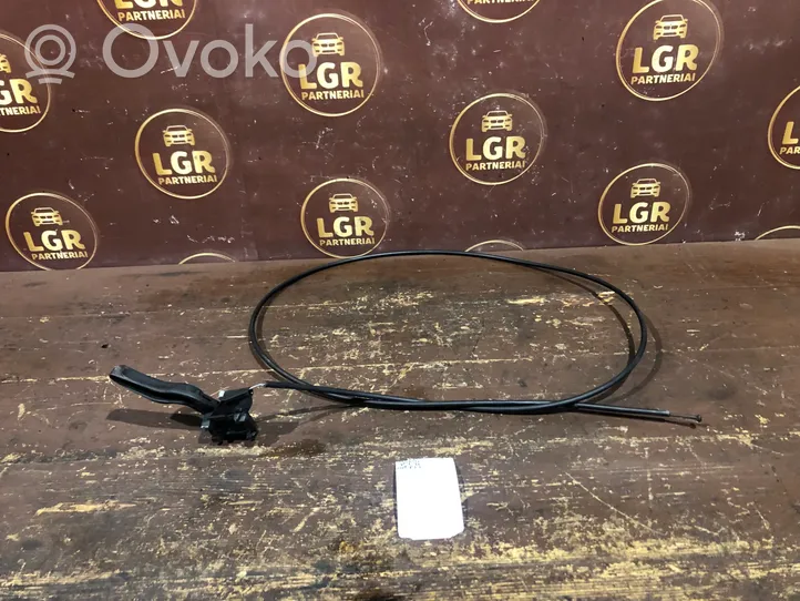 Opel Vectra C Engine bonnet/hood lock release cable 24421819