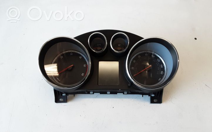 Opel Insignia A Compteur de vitesse tableau de bord 12843887