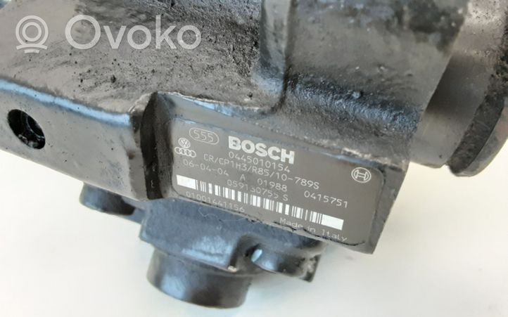 Audi A6 S6 C6 4F Pompa ad alta pressione dell’impianto di iniezione 0445010154