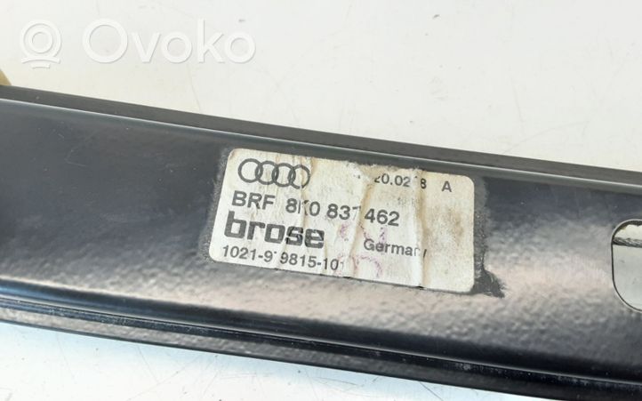 Audi A4 S4 B8 8K Priekinis el. lango pakėlimo mechanizmas be varikliuko 8K0837462