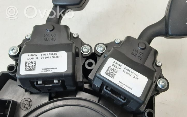 BMW 5 E60 E61 Interruptor/palanca de limpiador de luz de giro LZ9170226