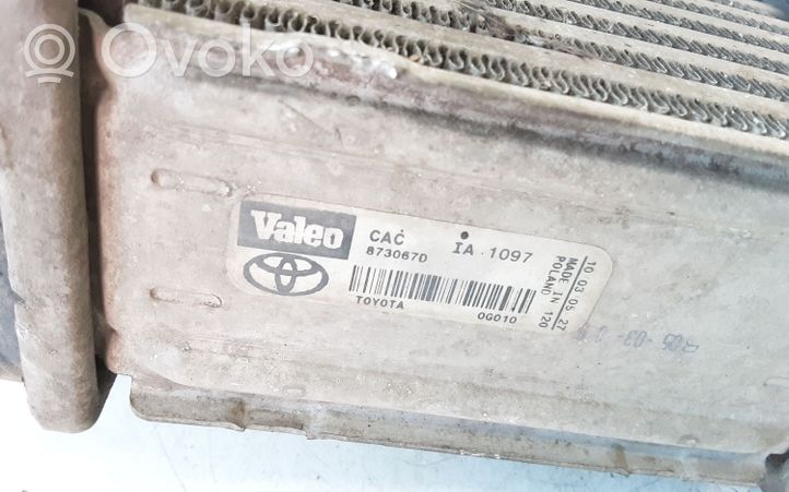 Toyota Corolla Verso AR10 Chłodnica powietrza doładowującego / Intercooler 873067D